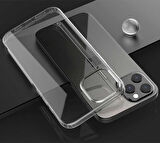 iPhone 12 Uyumlu Zore İmax Silikon-Renksiz
