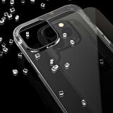 iPhone 12 Pro Uyumlu Zore İmax Silikon-Renksiz