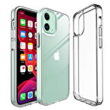 iPhone 12 Uyumlu Zore İmax Silikon-Renksiz
