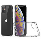 iPhone 12 Mini Uyumlu Zore Coss Kılıf-Renksiz