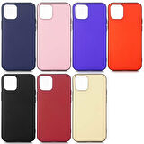 iPhone 12 Mini Uyumlu Zore Premier Silikon Kılıf-Gold