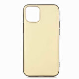 iPhone 12 Pro Uyumlu Zore Premier Silikon Kılıf-Gold