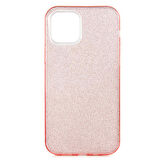 iPhone 12 Pro Max Uyumlu Zore Shining Silikon-Rose Gold