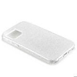 iPhone 12 Pro Max Uyumlu Zore Shining Silikon-Mavi