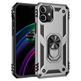 iPhone 12 Mini Uyumlu Zore Vega Kılıf-Gri