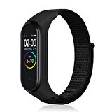 Xiaomi Mi Band 5 Uyumlu KRD-03 Hasır Zore Kordon-NO11