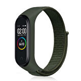 Xiaomi Mi Band 5 Uyumlu KRD-03 Hasır Zore Kordon-NO11