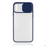 iPhone X Uyumlu Zore LALTi Kapak-Lacivert