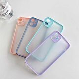 iPhone 12 Pro Max Uyumlu Zore Hux Kapak-Lila