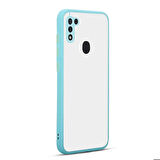 Galaxy M11 Uyumlu Zore Hux Kapak-Turkuaz