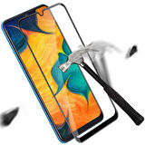 Realme C25 Uyumlu Zore Kenarları Kırılmaya Dayanıklı Cam Ekran Koruyucu