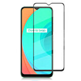 Realme C15 Uyumlu Zore Kenarları Kırılmaya Dayanıklı Cam Ekran Koruyucu