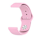 Galaxy Watch Active 2 44mm KRD-11 20mm Uyumlu Zore Kordon-Pembe