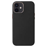 iPhone 12 Mini Uyumlu Zore Eyzi Kılıf-Siyah