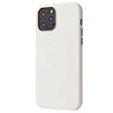 iPhone 12 Pro Max Uyumlu Zore Eyzi Kılıf-Beyaz