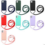 iPhone 11 Uyumlu Zore Ropi Kapak-Koyu Yeşil