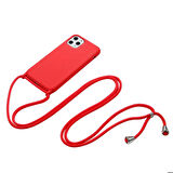 iPhone 11 Pro Uyumlu Zore Ropi Kapak-Koyu Yeşil