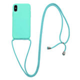 iPhone X Uyumlu Zore Ropi Kapak-Lacivert