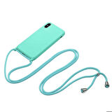 iPhone X Uyumlu Zore Ropi Kapak-Turkuaz