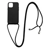 iPhone 12 Uyumlu Zore Ropi Kılıf-Pembe Açık