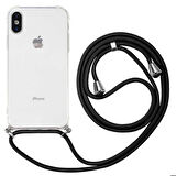 iPhone XS 5.8 Uyumlu Zore X-Rop Kapak-Renksiz