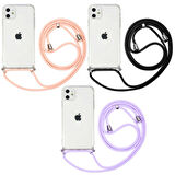 iPhone 11 Uyumlu Zore X-Rop Kılıf-Renksiz