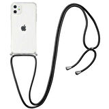 iPhone 11 Uyumlu Zore X-Rop Kılıf-Renksiz