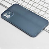 iPhone 12 Uyumlu Zore 1.Kalite PP Silikon-Siyah