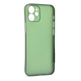 iPhone 12 Uyumlu Zore 1.Kalite PP Silikon-Yeşil