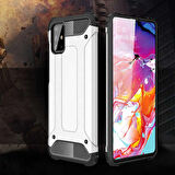 Galaxy M31S Uyumlu Zore Crash Silikon Kapak-Siyah