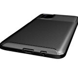 Galaxy M51 Uyumlu Zore Negro Silikon Kapak-Lacivert