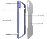 iPhone XS Max 6.5 Uyumlu Zore Parfe Kapak-Koyu Yeşil