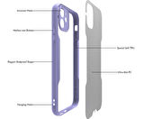 iPhone 11 Uyumlu Zore Parfe Kapak-Mor