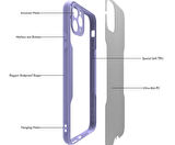 iPhone 11 Pro Uyumlu Zore Parfe Kapak-Siyah