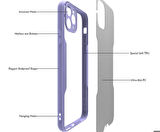 iPhone 11 Pro Uyumlu Zore Parfe Kapak-Koyu Yeşil