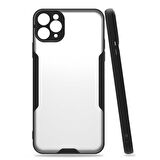 iPhone 11 Pro Max Uyumlu Zore Parfe Kılıf-Siyah