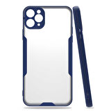 iPhone 11 Pro Max Uyumlu Zore Parfe Kılıf-Lacivert