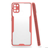 Galaxy A21S Uyumlu Zore Parfe Kapak-Pembe