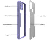 Galaxy A21S Uyumlu Zore Parfe Kapak-Mor