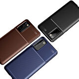 Galaxy S20 FE Uyumlu Zore Negro Silikon Kapak-Lacivert