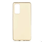 Galaxy S20 FE Uyumlu Zore Premier Silikon Kapak-Gold