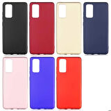Galaxy S20 FE Uyumlu Zore Premier Silikon Kapak-Gold