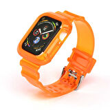 Watch 42mm KRD-27 Uyumlu Zore Kordon-Turuncu