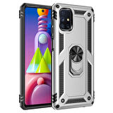 Galaxy M51 Uyumlu Zore Vega Kapak-Gri