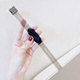 Xiaomi Mi Band 5 KRD-27 Uyumlu Zore Kordon-Sarı