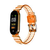 Xiaomi Mi Band 5 KRD-27 Uyumlu Zore Kordon-Turuncu