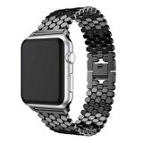 Zore Apple Watch 38mm Uyumlu KRD-30 Metal Kordon