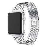 Watch Ultra 49mm Kordon Uyumlu KRD-30 Metal Strap Kayış NRTK- Gold