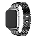 Watch 40mm Uyumlu KRD-30 Metal Zore Kordon-Gümüş