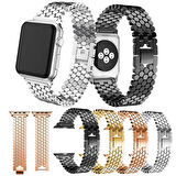 Watch 40mm Uyumlu KRD-30 Metal Zore Kordon-Gümüş